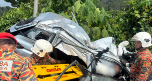 KEMALANGAN X70 DAN HILUX: SEORANG LELAKI WARGA ASING MAUT