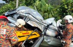 KEMALANGAN X70 DAN HILUX: SEORANG LELAKI WARGA ASING MAUT