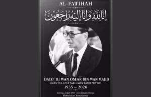 BEKAS AHLI PARLIMEN PASIR PUTEH WAN OMAR MENINGGAL DUNIA