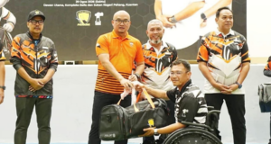 KONTINJEN PARA PAHANG BURU 15 PINGAT EMAS PADA TEMASYA PARA SUKMA SELANGOR