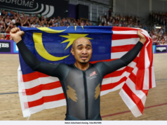 ‘SUAMI SAYA KINI JUARA SUKAN KOMANWEL’ – ATHIAH