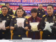 INDONESIA TANGKAP JURUTERBANG MALAYSIA BERSAMA 26KG DADAH