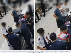 KASTAM INDONESIA DEDAH RAKAMAN CCTV PERCUBAAN JURUTERBANG MALAYSIA SELUDUP DADAH