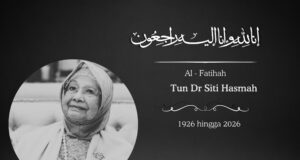 TUN HASMAH MENINGGAL DUNIA DI USIA 100 TAHUN