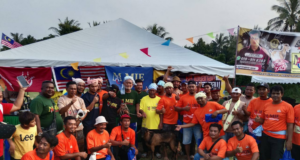 SUKAN SEPAK TAKRAW, TARIK TALI SATUKAN DUA KAMPUNG SEMPENA HARI MALAYSIA