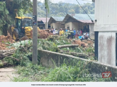 HUJAN LEBAT TIGA JAM PUNCA TANAH RUNTUH DI KAMPUNG SUNGAI UBI – PENGARAH APM