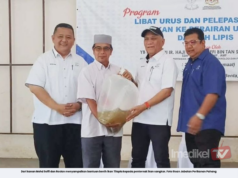 13 PENTERNAK IKAN SANGKAR DI LIPIS TERIMA BANTUAN RM105,000