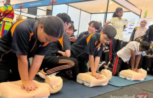 30 PESERTA UJI KEMAHIRAN CPR, BELAJAR TINDAKAN PANTAS HADAPI KECEMASAN
