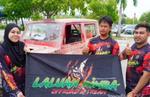 NUR IZZATI TAK GENTAR CABAR PELUMBA LELAKI, BURU PODIUM 4X4 DI KUALA NERUS
