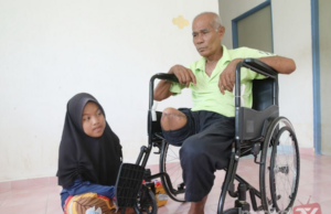TERPIJAK IKAN BAUNG, KAKI WARGA EMAS DIPOTONG DEMI SELAMATKAN NYAWA