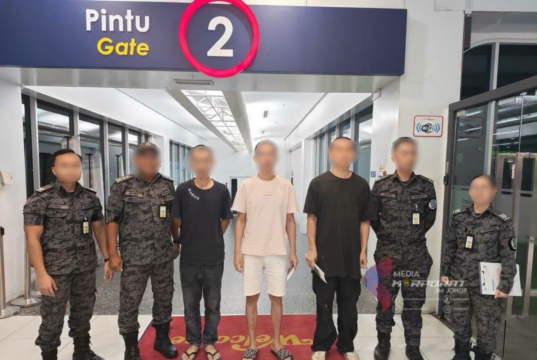 EMPAT WARGA ASING DIHANTAR PULANG KE NEGARA ASAL, DIKENAKAN SENARAI HITAM