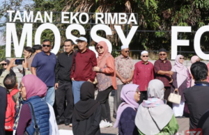 DELEGASI 14 YANG DIPERTUA DEWAN RAKYAT, SPEAKER DEWAN NEGERI BERPELUANG KE TER MOSSY FOREST