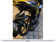 JPJ MELAKA GEMPUR MOTOSIKAL UBAH SUAI EKSTREM
