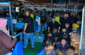 1,196 WARGA ASING DITAHAN DALAM OPERASI BERSEPADU JIM DI 40 LOKASI PERKILANGAN