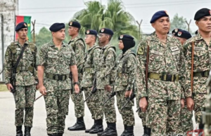 61 PENUNTUT UMPSA TAMAT KURSUS ASAS PERAJURIT MUDA SUKARELA