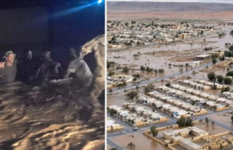 SEORANG MAUT, 79 CEDERA BANJIR DI LIBYA