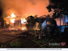 RUMAH SEPARUH KEKAL MUSNAH DALAM KEBAKARAN