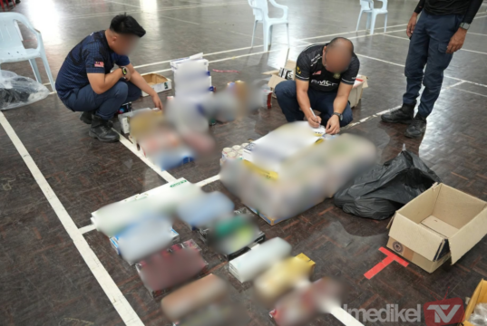 ESSCOM REKOD NILAI RAMPASAN LEBIH RM407 JUTA