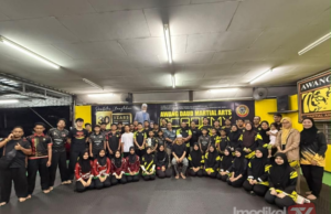 TUJUH CALON PERTAMA DKM SENI BELADIRI SERTAI LATIHAN INTENSIF BERSAMA PAKAR TEMPUR
