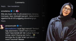‘BILA AKU BUAT CERITA INI, KORANG MEROYAN’ – ERMA FATIMA