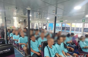 38 TAHANAN WARGA ASING DIHANTAR PULANG KE NEGARA ASAL