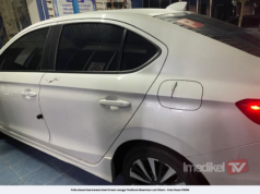 POLIS SIASAT KES KERETA ISTERI IMAM WARGA THAILAND DISEMBUR CAT HITAM
