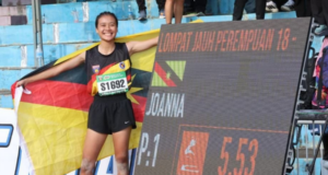 PERCUBAAN LIMA KALI JOANNA HASILKAN PINGAT EMAS LOMPAT JAUH MSSM