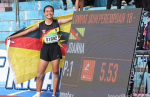 PERCUBAAN LIMA KALI JOANNA HASILKAN PINGAT EMAS LOMPAT JAUH MSSM