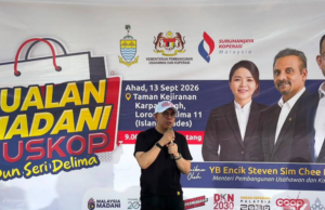 KUSKOP KOMITED BANTU RINGANKAN BEBAN RAKYAT, USAHAWAN TEMPATAN