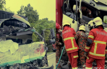DUA LORI BERTEMBUNG, SEORANG MAUT DAN DUA CEDERA DI SUNGAI SOK