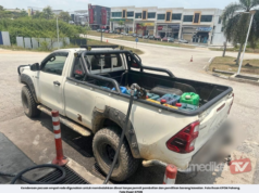 KPDN PAHANG SITA 200 LITER DIESEL BERNILAI RM81,000, TAHAN TIGA LELAKI
