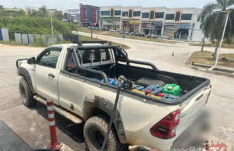KPDN PAHANG SITA 200 LITER DIESEL BERNILAI RM81,000, TAHAN TIGA LELAKI