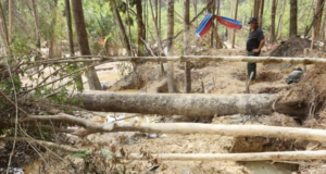 PADAH DULANG EMAS, SEMBILAN ORANG ASLI DITAHAN CEROBOH HSK BUKIT IBAM