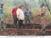 80 HEKTAR HUTAN SIMPAN PEKAN TERBAKAR, JPNP BINA DUA PARIT HALANG API MEREBAK