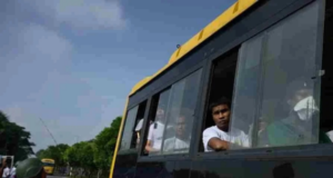 1,476 MIGRAN MYANMAR DIHANTAR PULANG DARI MALAYSIA TIBA DI THANLYIN