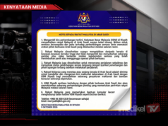 WISMA PUTRA NASIHAT RAKYAT MALAYSIA DI ARAB SAUDI KEKAL BERWASPADA