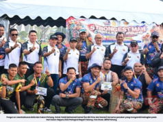 BADANG JBPM PAHANG JUARA TARIK TALI HARI SUKAN NEGARA