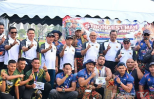 BADANG JBPM PAHANG JUARA TARIK TALI HARI SUKAN NEGARA
