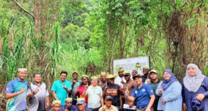 10 DELEGASI AFRIKA BERPELUANG KE KAWASAN RESTORASI HUTAN DI PAHANG