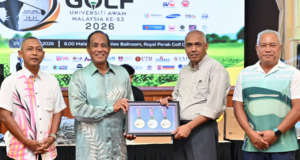 UPSI BERPOTENSI JADI HAB PEMBANGUNAN GOLF, PELANCONGAN SUKAN PERAK