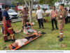 LATIHAN PENGUNGSIAN BANGUNAN, FIRE DRILL TINGKAT KEMAHIRAN HADAPI BENCANA