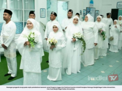 SERAMAI 11 PASANGAN BERNIKAH BERAMAI-RAMAI PADA PROGRAM ANGGUN SURI PARLIMEN KUANTAN