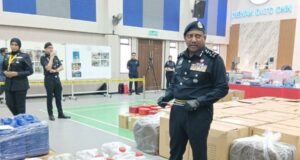 POLIS GEMPUR RUMAH DIJADIKAN MAKMAL DADAH, RAMPASAN BERNILAI RM18.19 JUTA
