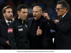 PADAH KAD MERAH, ALLEGRI DIGANTUNG DUA PERLAWANAN