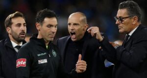PADAH KAD MERAH, ALLEGRI DIGANTUNG DUA PERLAWANAN