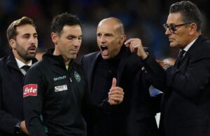PADAH KAD MERAH, ALLEGRI DIGANTUNG DUA PERLAWANAN